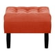 thumbnail image 5 of Sofa Retro 3c + 2 Pouf Felpa 00 Naranjo, 5 of 6