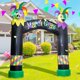 thumbnail image 5 of Arco inflable VIKIMORA Mardi Gras de 3 m con luces LED para Halloween, 5 of 7