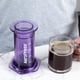 thumbnail image 3 of Coffee Press AeroPress Clear Purple, método de preparación 3 en 1, 3 of 8