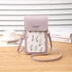 thumbnail image 1 of 2023 Fashion Flower Printing Mini Touch Screen Mobile Phone Bag For Iphone 15 14 13 12 11 Pro Max 6 6S 7 8 Plus X XR XS Max Case, 1 of 5