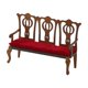 thumbnail image 4 of Silla De Madera Decorativa Para Casa De Muñecas A Escala 1:12 Para Niños Pequeños De 3 Años O Más, Niñas Y Niños, Silla De Tres Plazas., 4 of 5