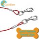 thumbnail image 2 of Cable de amarre para perros de 20 pies con estaca cromada de 16 cm, 2 of 9