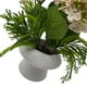 thumbnail image 5 of Planta Artificial Hortensia Decorativa Macetero De Ceramica, 5 of 7