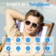 thumbnail image 3 of Gafas de sol Bluetooth GetD AI Translator con 11 horas de duración de la batería, 3 of 8