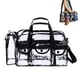 thumbnail image 2 of Bolsa de viaje transparente de primera calidad, organizador de maquillaje, neceser de PVC, bolsa de cosméticos transparente para mujer, para artículos de tocador, correa ajustable., 2 of 8