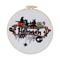 Bothyi - Kit De Inicio De Bordado Diy Estilo Halloween Accesorio Paso A Paso Exquisito F