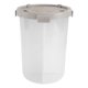 thumbnail image 1 of Recipiente De Almacenamiento De Alimentos Multiusos Con Compartimento Para Utensilios De Cocina Gris 3600ml, 1 of 5