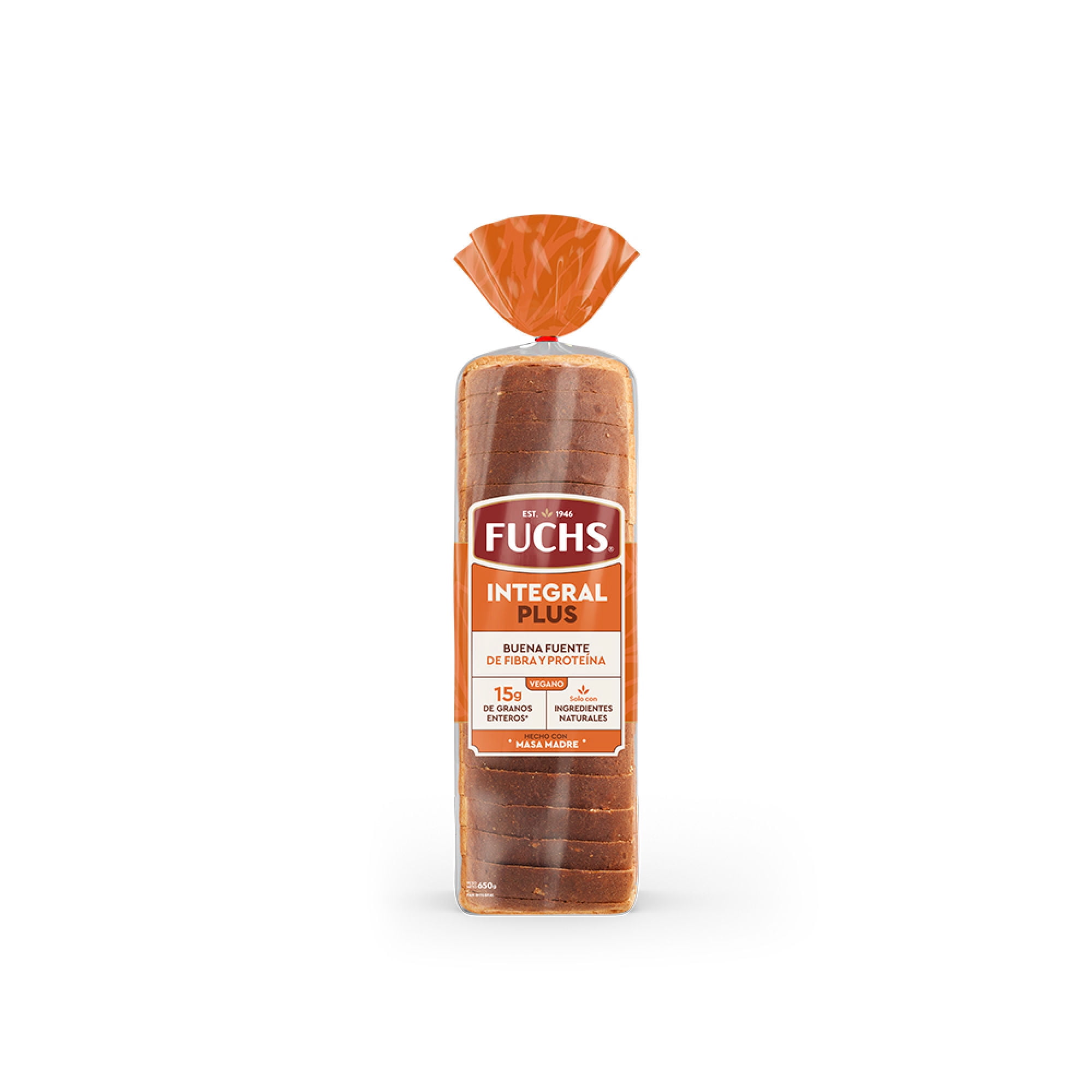 Pan De Molde Integral Stutgart 1 Un 650 g Fuchs