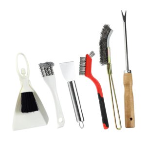 Ioensy - Juego De 6 Cepillos De Limpieza Para Jaulas De Pájaros, Cepillo Esencial Para Periquitos.