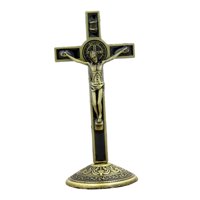 Bothyi - Estatuilla De Crucifijo Estatua De Jesús Para Decoración Cristiana Decoración De Mesa Decoración Para El Hogar Estilo A
