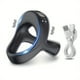 thumbnail image 1 of 1pc Vibrating Penis Ring Male Delay Ejaculation Charging Couple Invisible Cock Ring Anti-shedding Penis Ring Vibration Clitoris Stimulation Adult Supplies, 1 of 2