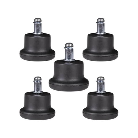 Eon - Patines Fijos Para Sillas Peluquería, Escritorio, 5 Unidades