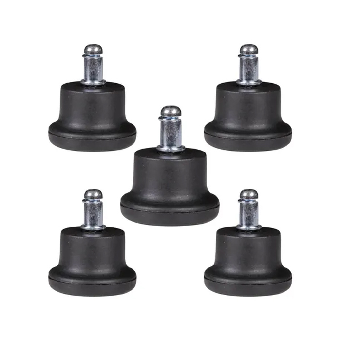 Eon - Patines Fijos Para Sillas Peluquería, Escritorio, 5 Unidades