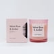 thumbnail image 1 of Vela Tipo Vaso Vidrio Ambar, 1 of 1