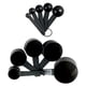 thumbnail image 5 of 10x Cucharas Y Tazas Medidoras Cucharillas De Café Cucharadita Con Escala Negro, 5 of 5
