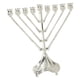 thumbnail image 1 of Candelabro Menorá De Aleación De Zinc De 9 Brazos Para Decoración Navide?a. Resistente, 26,4 X 23,9 Cm., 1 of 5