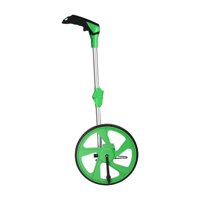 Magideal - Herramienta De Medición De Rodamiento De Rueda De Medición De Distancia, Dispositivo De Medición De Carretera De Rango De Pantalla Digital Mecánica De Verde