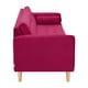 thumbnail image 5 of Sofa Retro 3cg Felpa 05 Burdeo, 5 of 6