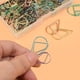 thumbnail image 5 of Sujetapapeles CTZD multicolor en forma de lágrima de metal, 100 piezas, 5 of 7