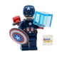 thumbnail image 1 of Minifigura LEGO Superheroes del Capitán América con Jetpack y Acc, 1 of 3