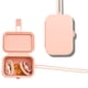 thumbnail image 1 of Estuche para chupetes Baby's Aid de silicona, apto para lavavajillas, rosa empolvado, 1 of 9