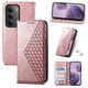 thumbnail image 5 of Funda Flip FOXDOCK para Xiaomi Redmi 15 5G , Estilo Billetera con Diseño Rombo, Correa de Mano y Soporte, Uso Diario, 5 of 6