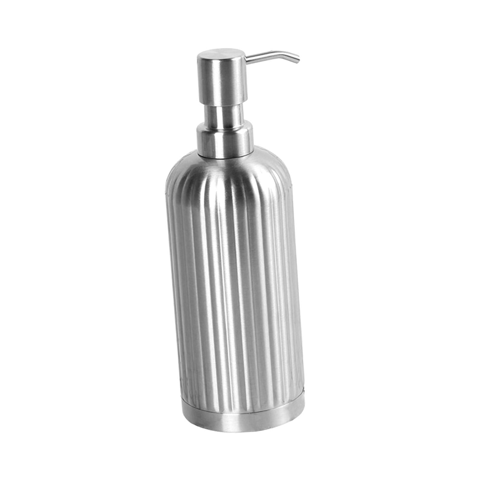 Magideal - Dispensador De Jabón Vacío De Ducha De 17.6 Para Baño De Repuesto De Botella De Bomba De Líquido De Mano De Viaje Para Champú, Loción, De Baño,