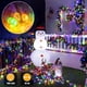 thumbnail image 4 of 10m 100led 8 Modos De Iluminación, Interiores, Navidad, Fiestas, Decoración De Patio, Añadir Ambiente Festivo, 4 of 6