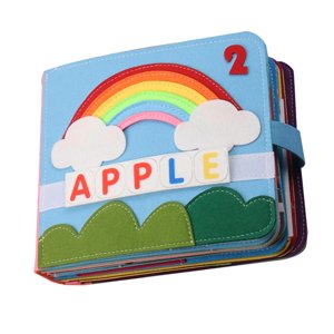 Bothyi - Story Cloth Book Materiales De Aprendizaje Juguete De Aprendizaje Para Niños Kids Boy