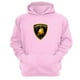 thumbnail image 1 of Polerón Canguro Lamborguini Rosa Talla L Unisex, 1 of 3