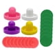 thumbnail image 3 of Juego De Mini Empujadores Y Discos De Hockey De Aire, Mangos De Portería De 96mm, Paletas Estilo G, 1 Juego, 3 of 5