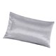thumbnail image 3 of Funda de almohada de satén de seda sintética 50 * 76 cm gris, 3 of 5