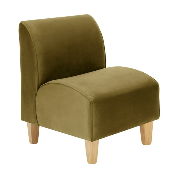 Poltrona Soft 1C Felpa 05 Verde Musgo