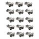 thumbnail image 1 of Pack X90 Cono Molde Para Cannoli Cachito Croissant Pan Danes Gris, 1 of 10