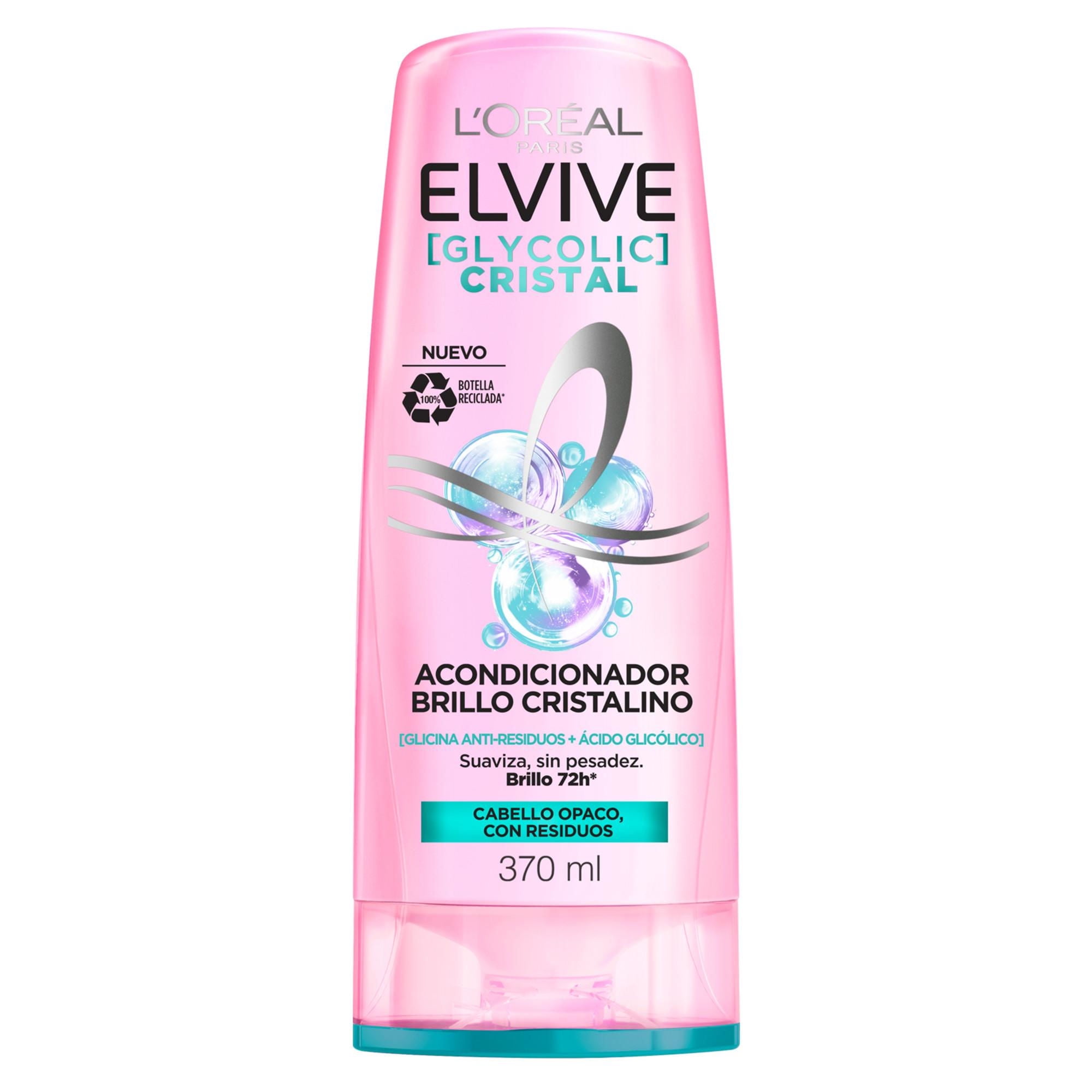 Acondicionador Glycolic Cristal 370 ml Elvive