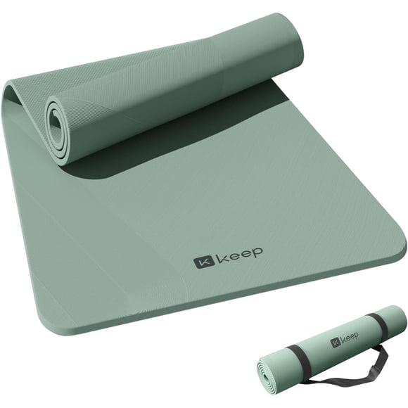 KEEP Extra Wide Yoga Mat, 7mm Thick 72 x 32 Exercise Mat