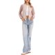 thumbnail image 2 of INSPIRE CHIC Chaqueta de Malla para Mujeres con Cremallera de Manga Larga Chaquetas Ligeras Transparentes con Bolsillos S Rosa, 2 of 6