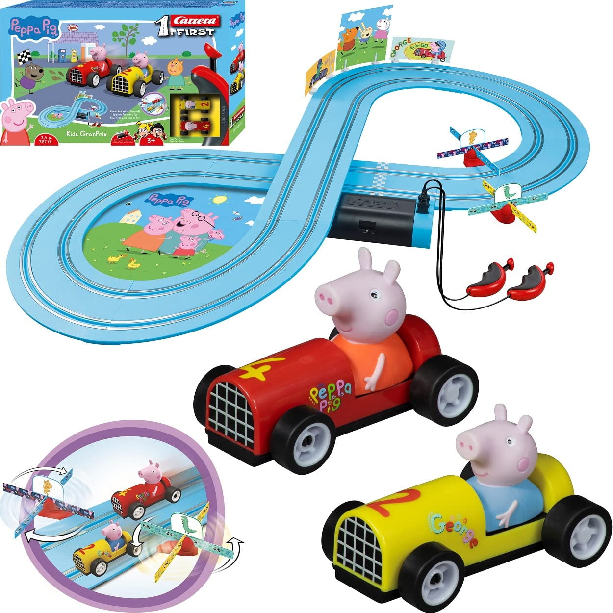 Tragaperras Carrera First Peppa Pig Granprix Kids