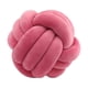 thumbnail image 4 of Nudo Almohada Bola Gruesa Cómoda Almohadas Anudadas Para Sala De Estar Hogar Sofá Rosa Claro Rojo Rojo rosa claro, 4 of 5