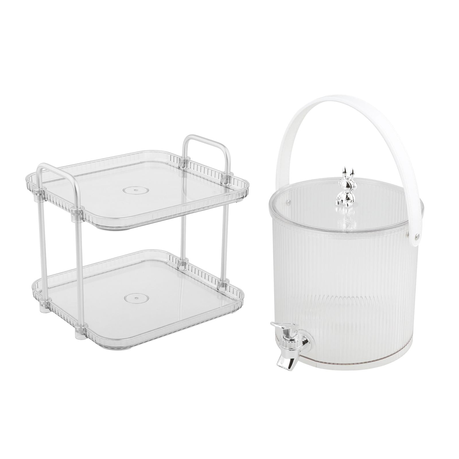 Magideal - Dispensador De Bebidas Para Refrigerador, Jarra De Agua Fría, Hervidor Portátil, Botella De Agua, Jarra De Café Frío Para Mesa De Té De Frutas, Fiesta 5l