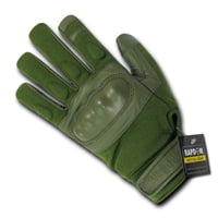 Guantes Tácticos Rapdom Nomex Knuckle Olive Drab, Talla Grande