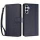 thumbnail image 3 of Funda Cartera Trébol para Samsung Galaxy A34 5G con Ranuras Tarjetas y Carga Inalámbrica Azul oscuro, 3 of 6