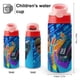 thumbnail image 2 of Hot WheelsBotella de Agua con Tapa Pop Top de Un Toque, Acero Inoxidable, a Prueba de Fugas, para Deportes, Botella Infantil rosa 12 oz, 2 of 6