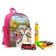 thumbnail image 3 of Puffin Rock Mochila Escolar para Niños y Niñas, Mochila Infantil Ligera de Alta Calidad, Grande y Duradera ROSA, 3 of 6