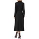 thumbnail image 3 of INSPIRE CHIC Vestidos de Punto Acanalados de Otoño para Mujeres Cuello Simulado Casual de Manga Larga Vestido Maxi XL Negro, 3 of 6