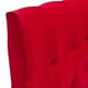 thumbnail image 2 of Respaldo Cama 1,5 Plazas Felpa Rojo Alicante CP, 2 of 2
