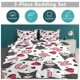 thumbnail image 5 of Kuromi Print Bedding Set Pattern Duvet Cove Set 3 Pieces 1 Quilt Cover And 2 Pillowcases for Women Men Teens, 5 of 5