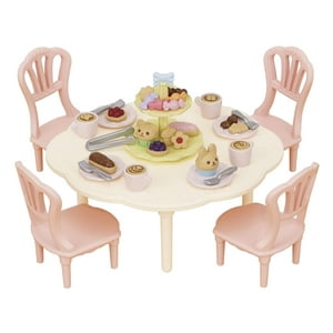 Epoch - Set De Muebles De Juguete Sylvanian Families Sweets Party Ka-426