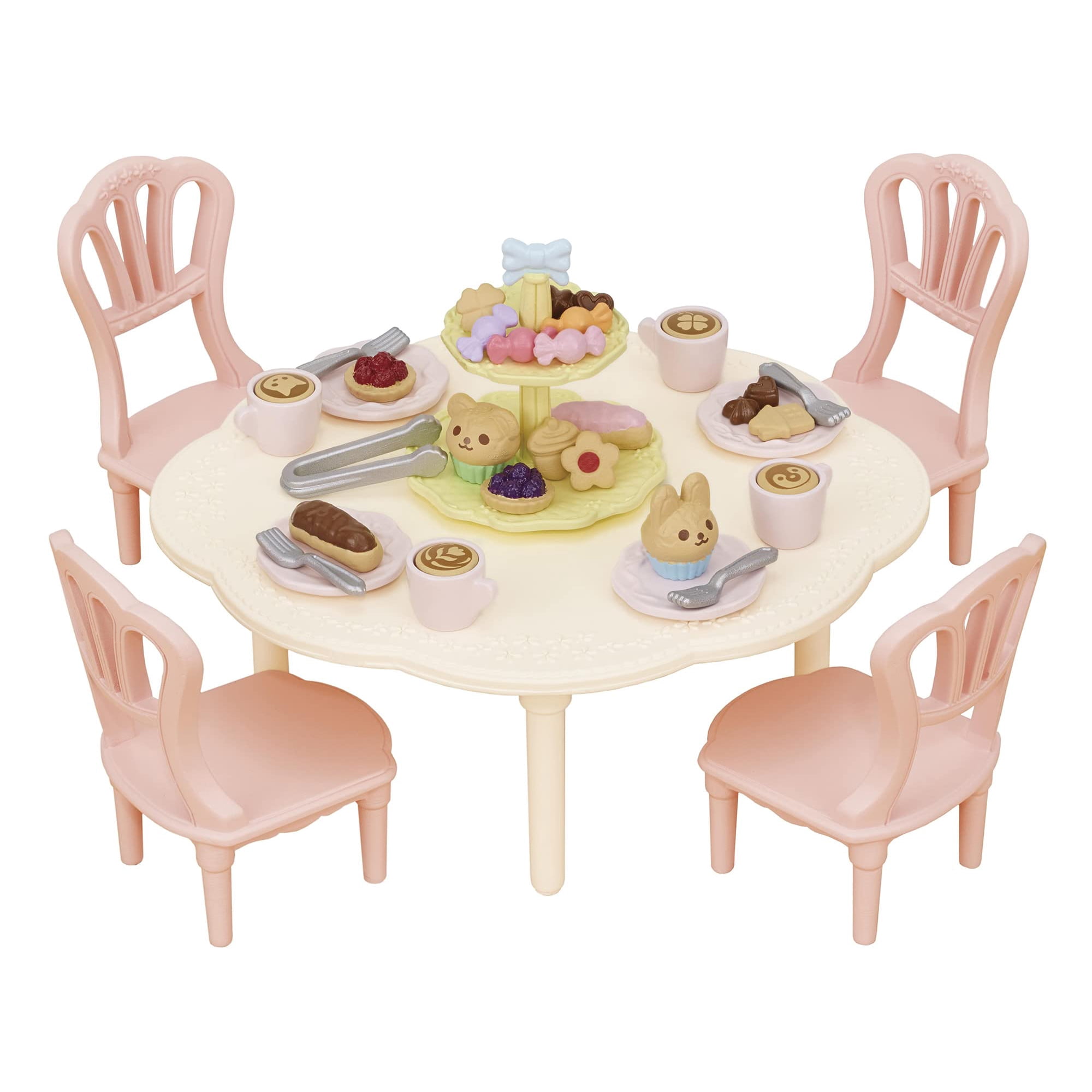 Epoch - Set De Muebles De Juguete Sylvanian Families Sweets Party Ka-426