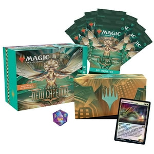 Magic The Gathering - Paquete Magic: The Gathering Streets Of New Capenna | 8 Set Boosters + Accesorios
